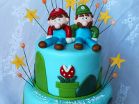 Mario-and-Luigi-Cake